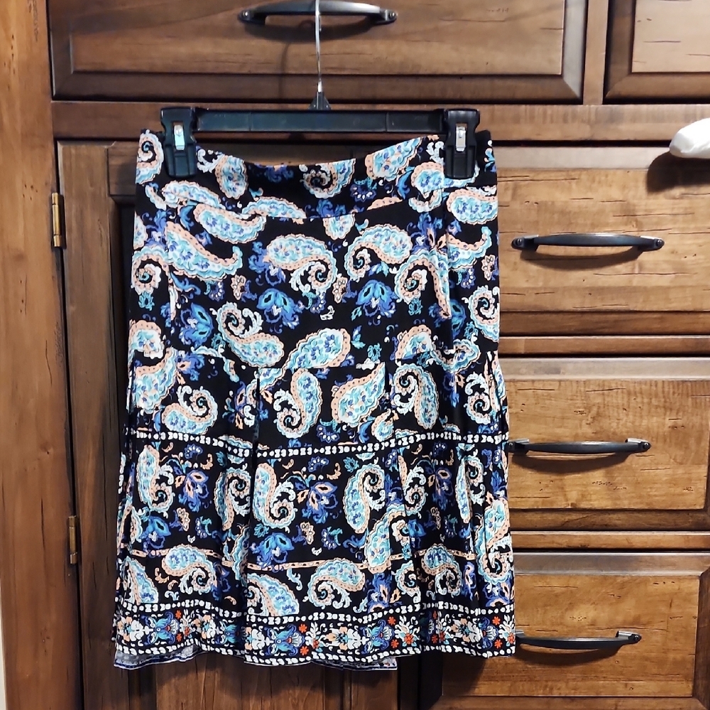 Forever 21 Pastel Paisley Skirt